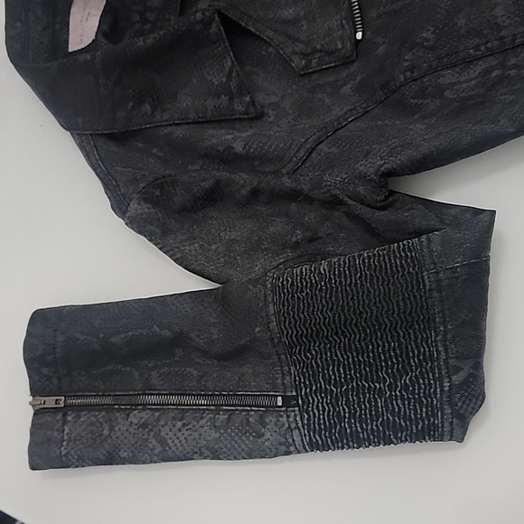 Stella McCartney snakeskin moto jacket - Picture 3 of 11